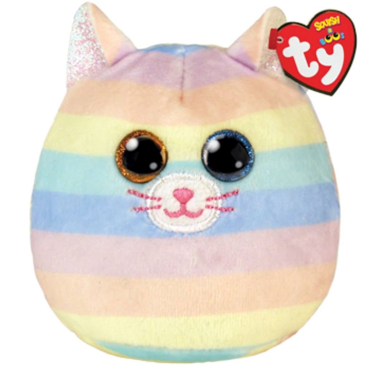 Beanie Mini Squish a Boo- HEATHER CAT