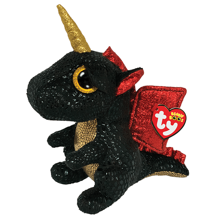 Beanie Boo- Grindal DRAGON WITH HORN