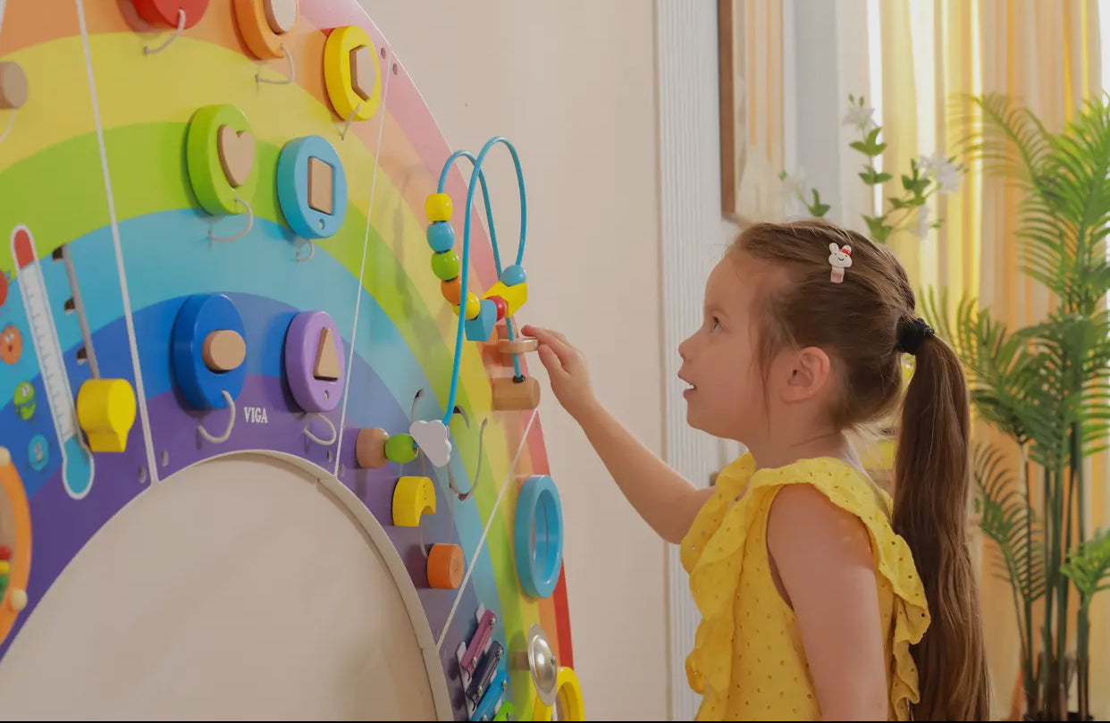 Rainbow Activity Wall Panels