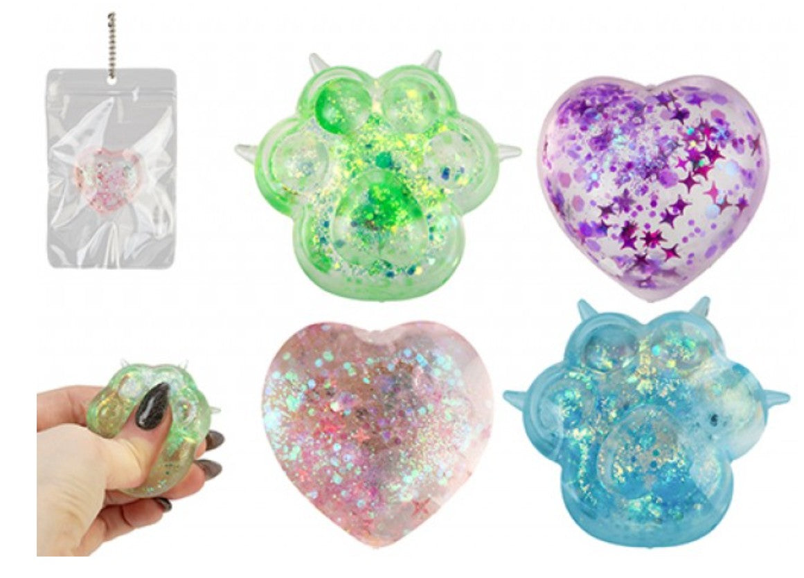 Set of 3 Kawaii Mochi Maltose Squeeze Sparkle Charm