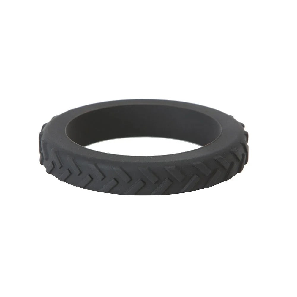 Tread Bangle (Black)- Perfect if you like chewing/Picking things (Child Size)