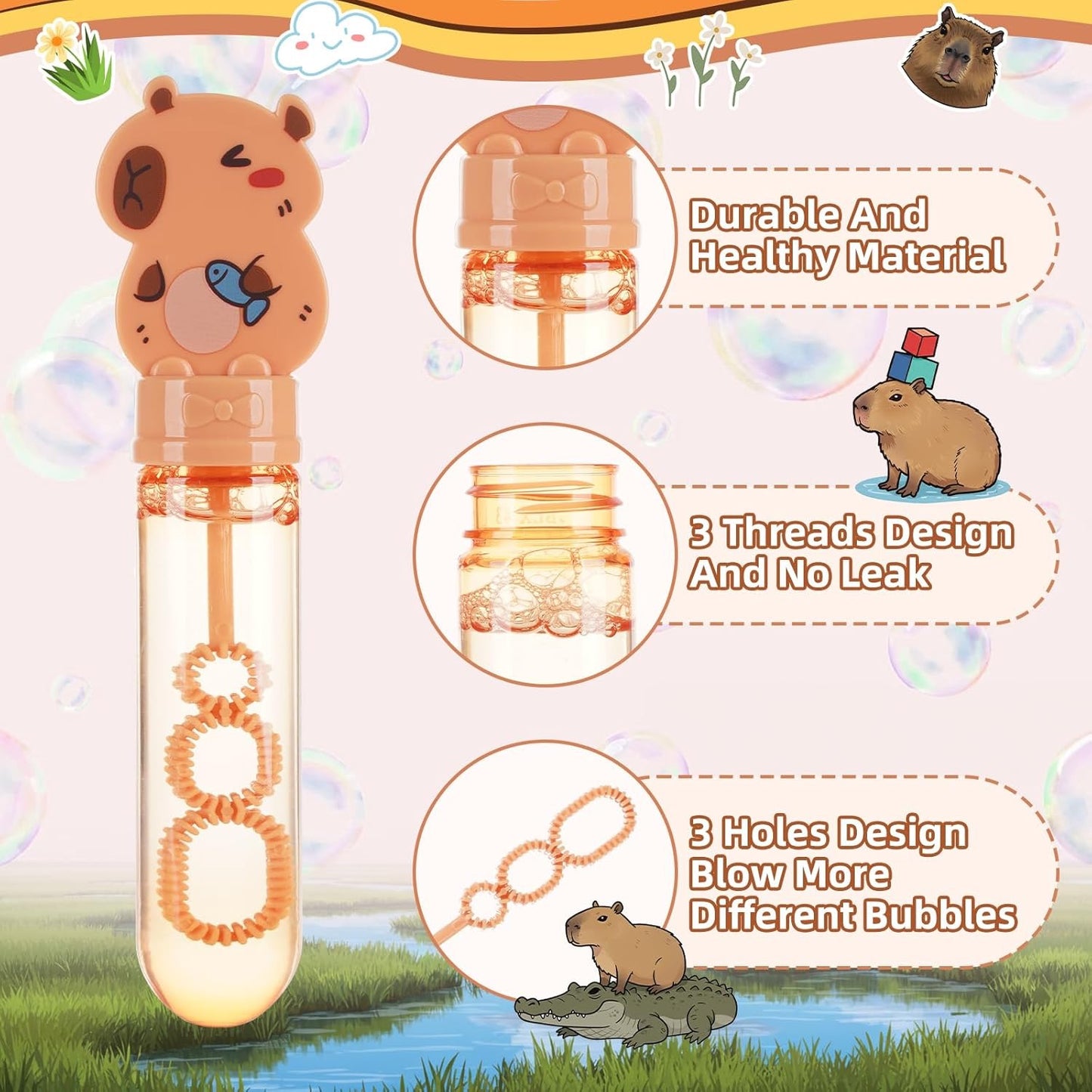 Capybara Bubbles
