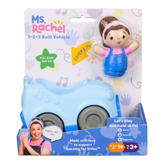 Ms. Rachel 1, 2, 3 Roll! Vehicle