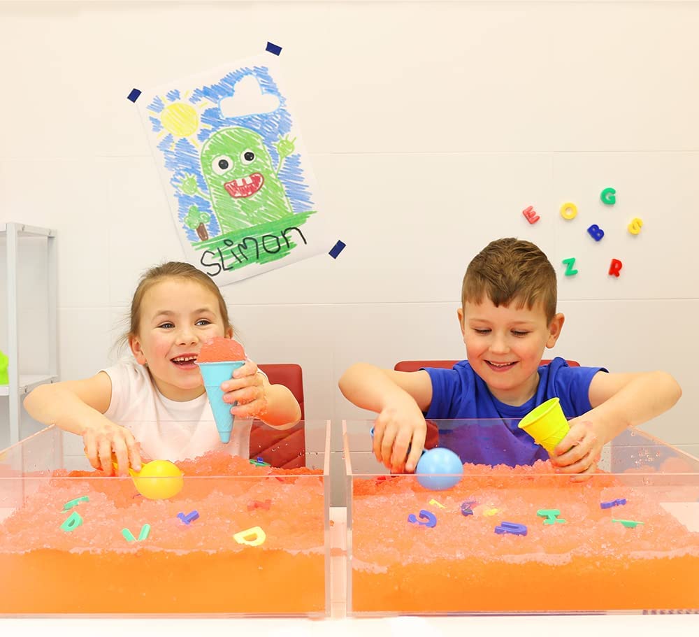 DINO GELLI PLAY - (ORANGE) Skin Friendly- Easily Dissolvable