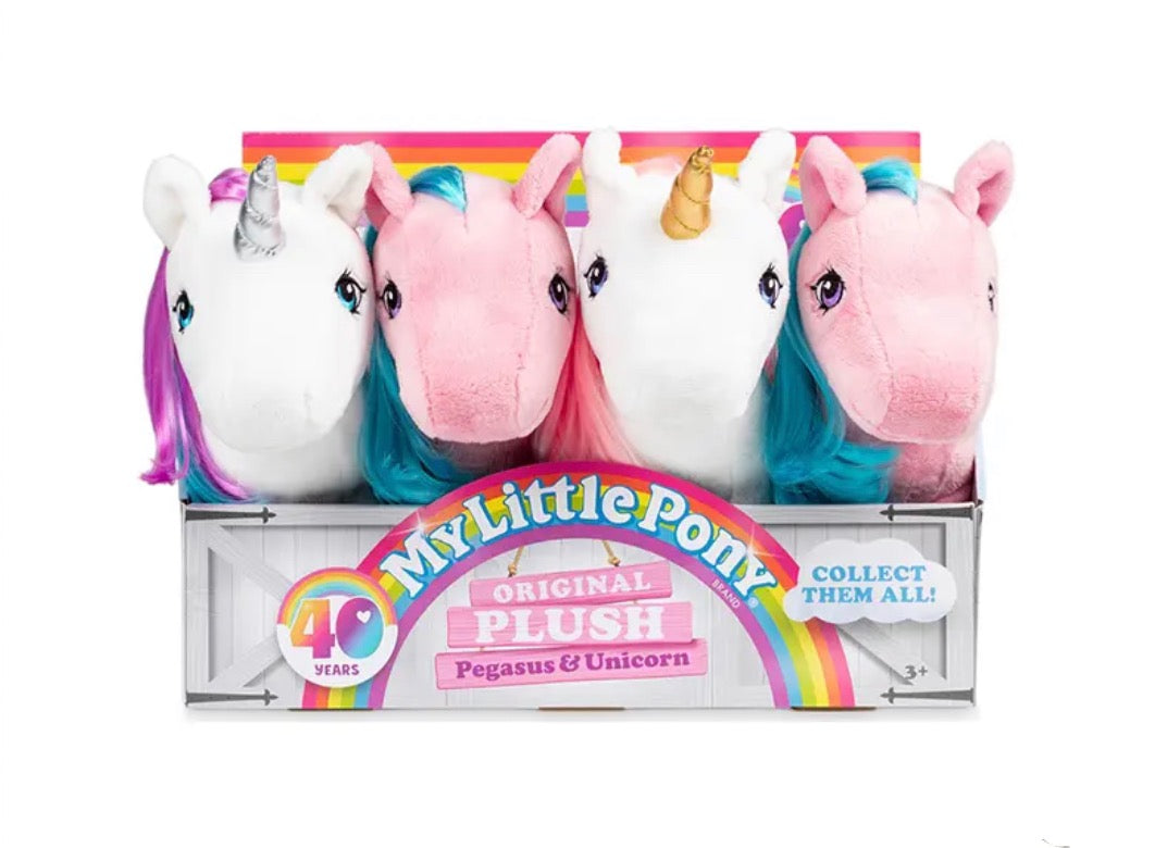 My Little Pony 40th Anniversary Classic Plush Wooden Sensory and Softplay Ltd