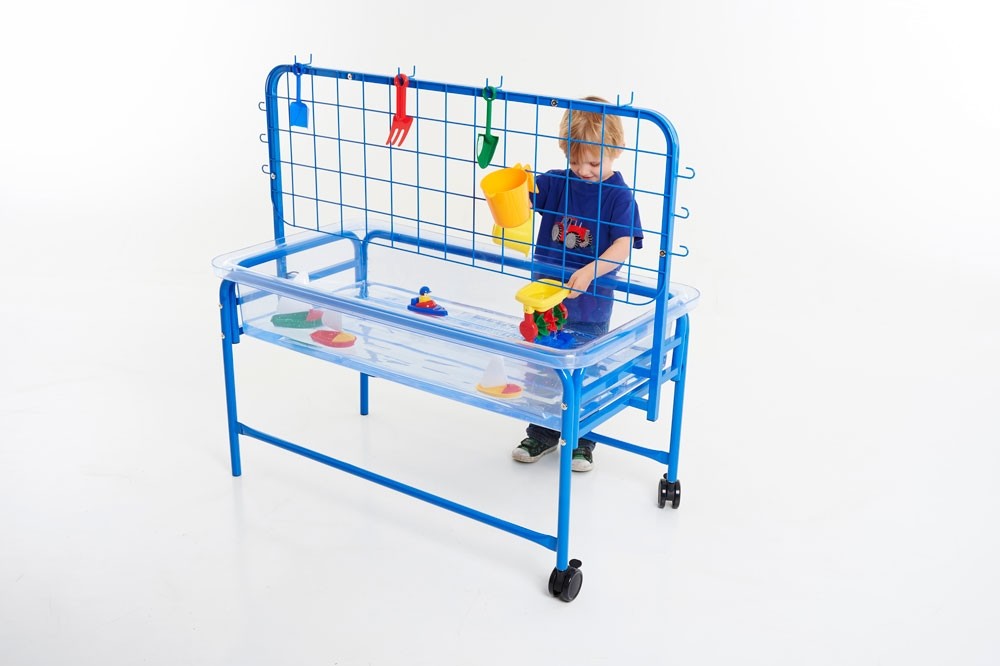 Clear Water Tray With Activity Rack