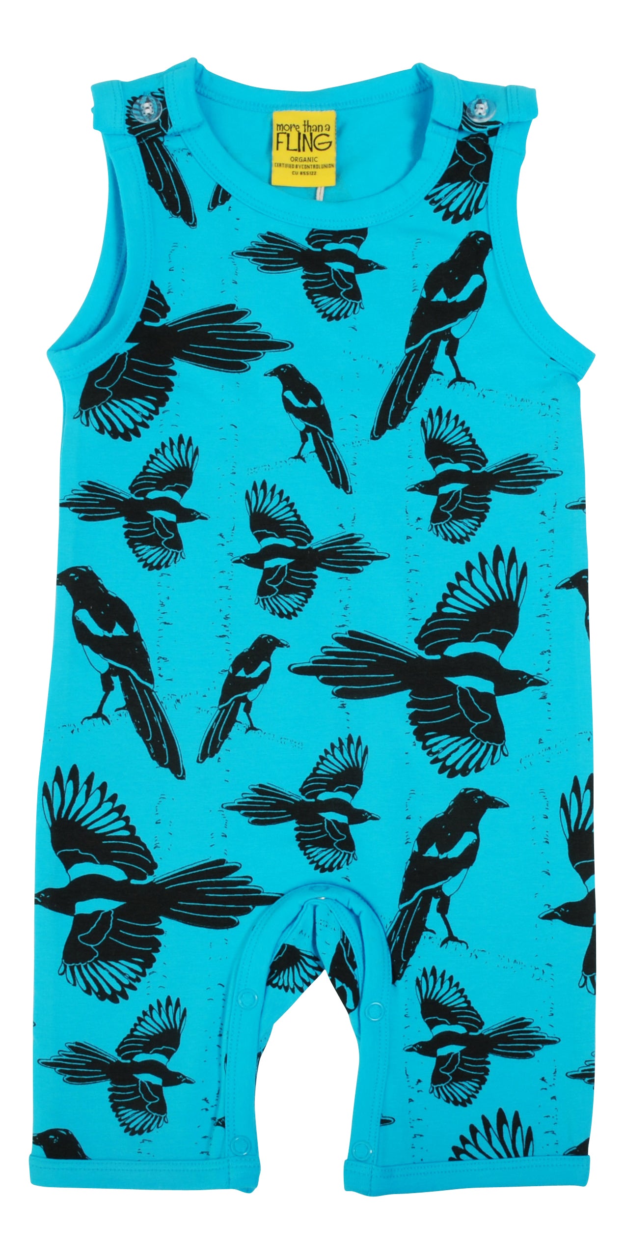 More Than A Fling - Playsuit- Pica Pica Blue Atoll