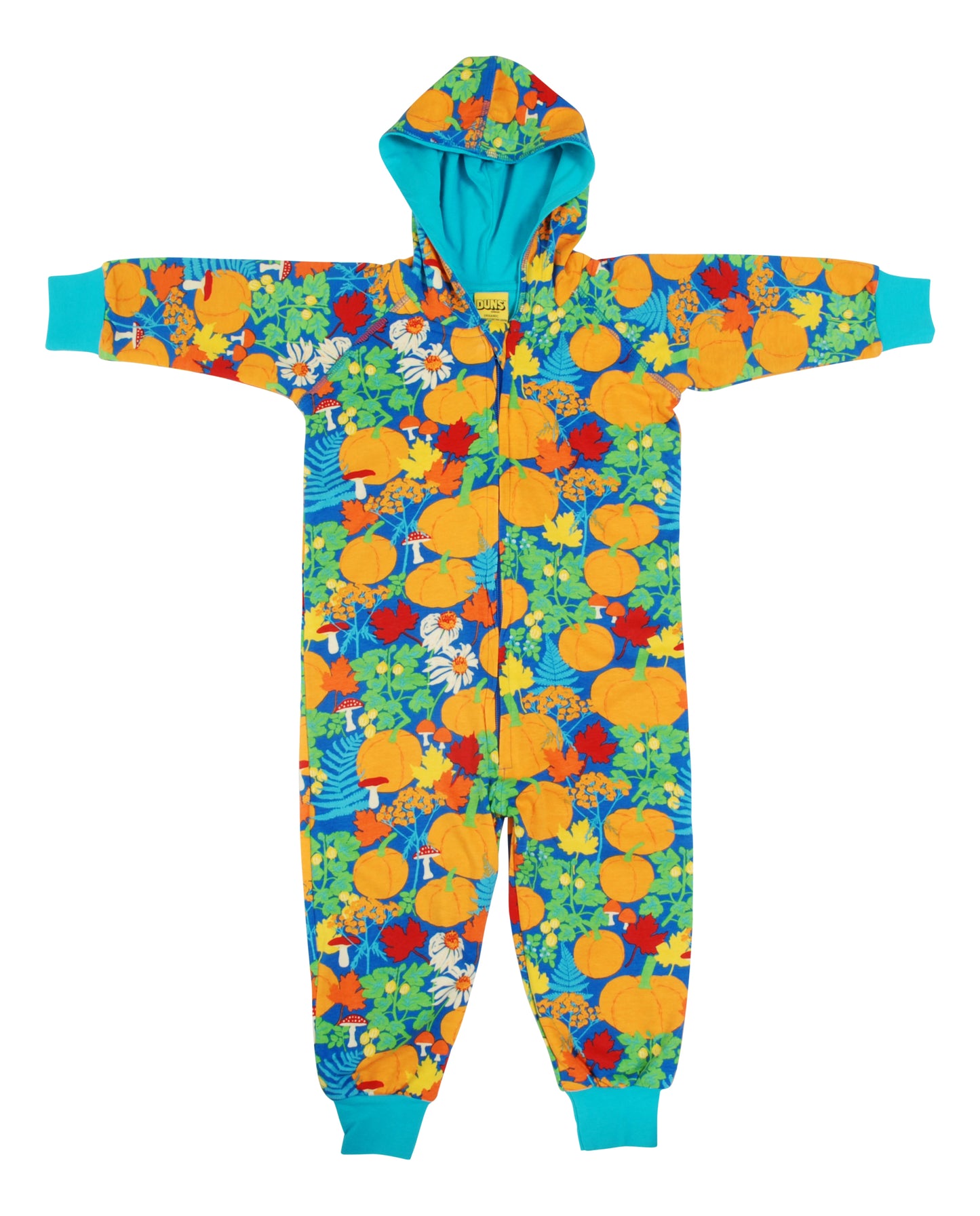 Hood Suit - Autumn Garden - Blue