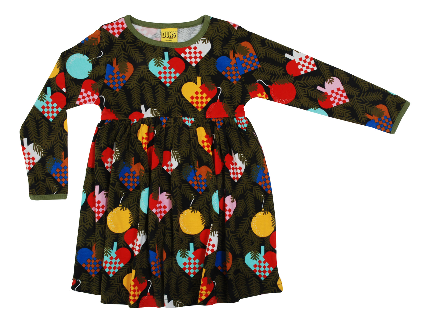 Duns- LS Gather Dress - Heart