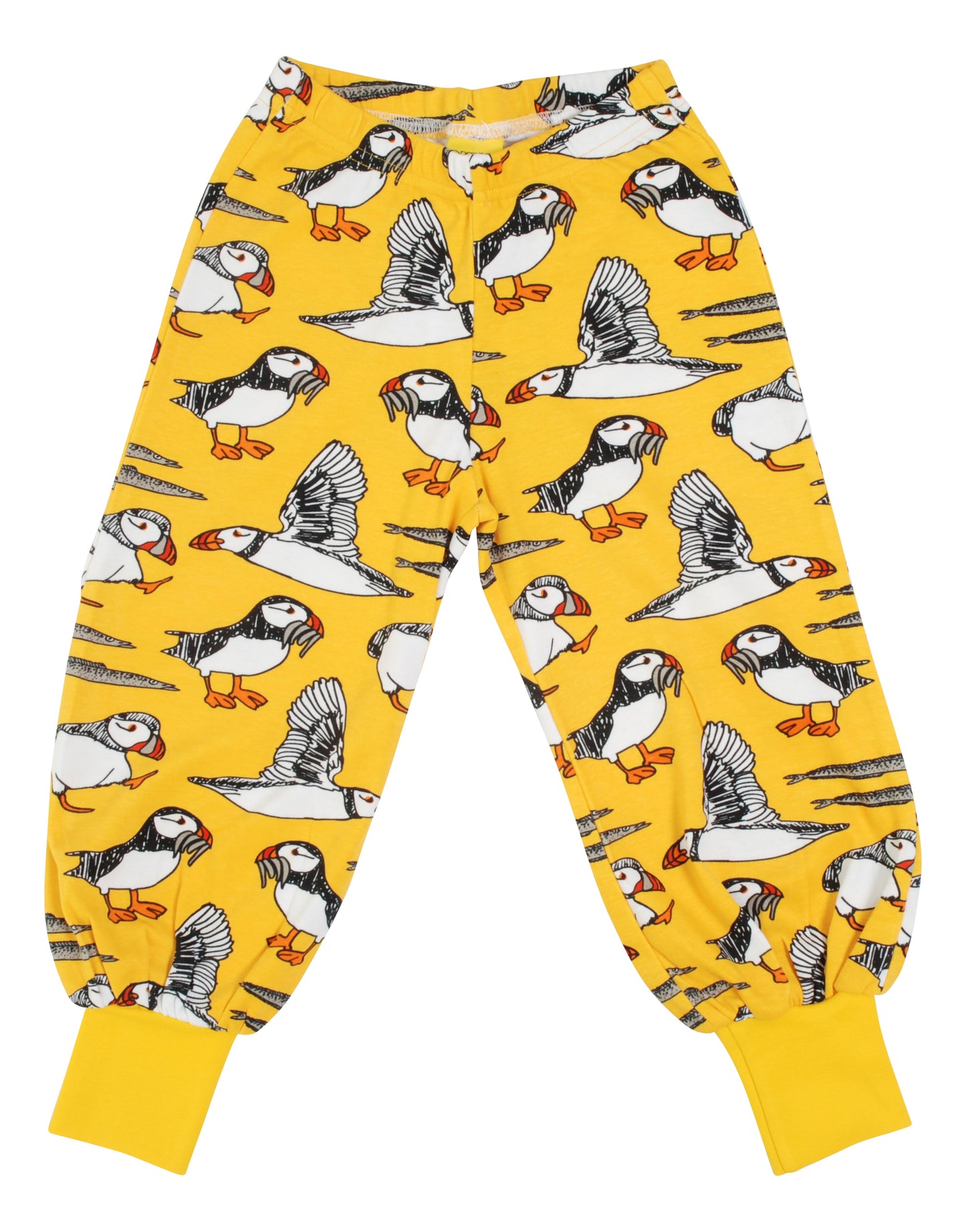 Duns- Baggy Pants - Puffins - Lemon Chrome