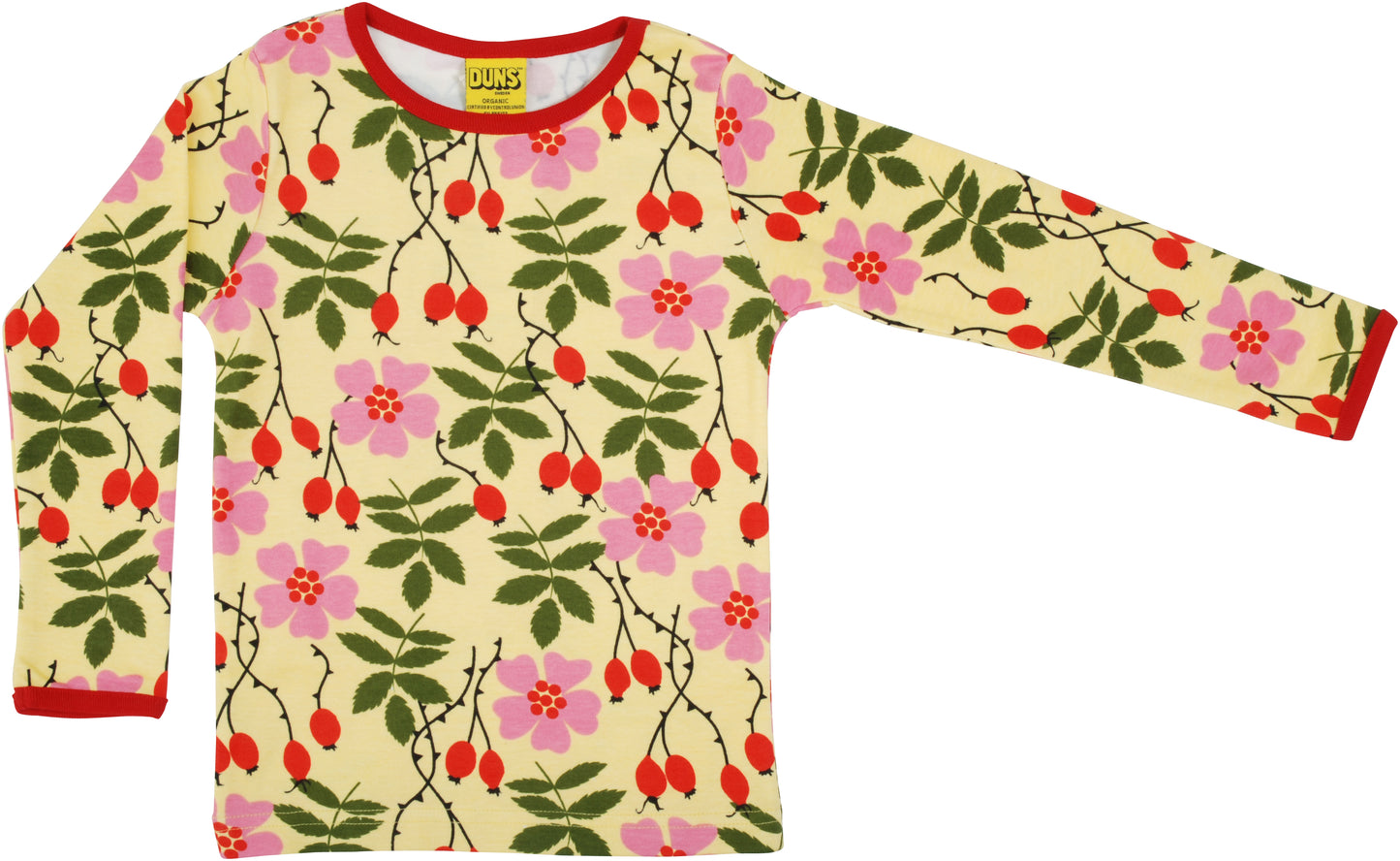 Duns | Rosehip Yellow | Long Sleeve Top