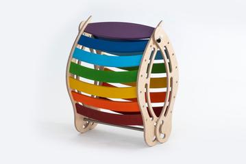 Rainbow rocking online chair