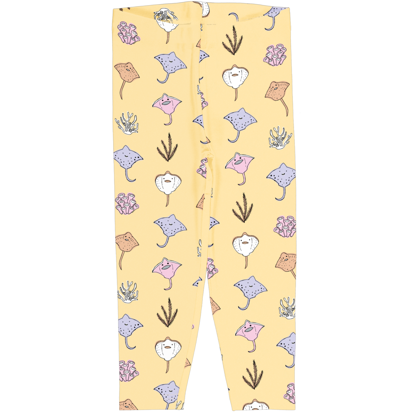 Meyaday Leggings Cropped- Salty Stingray