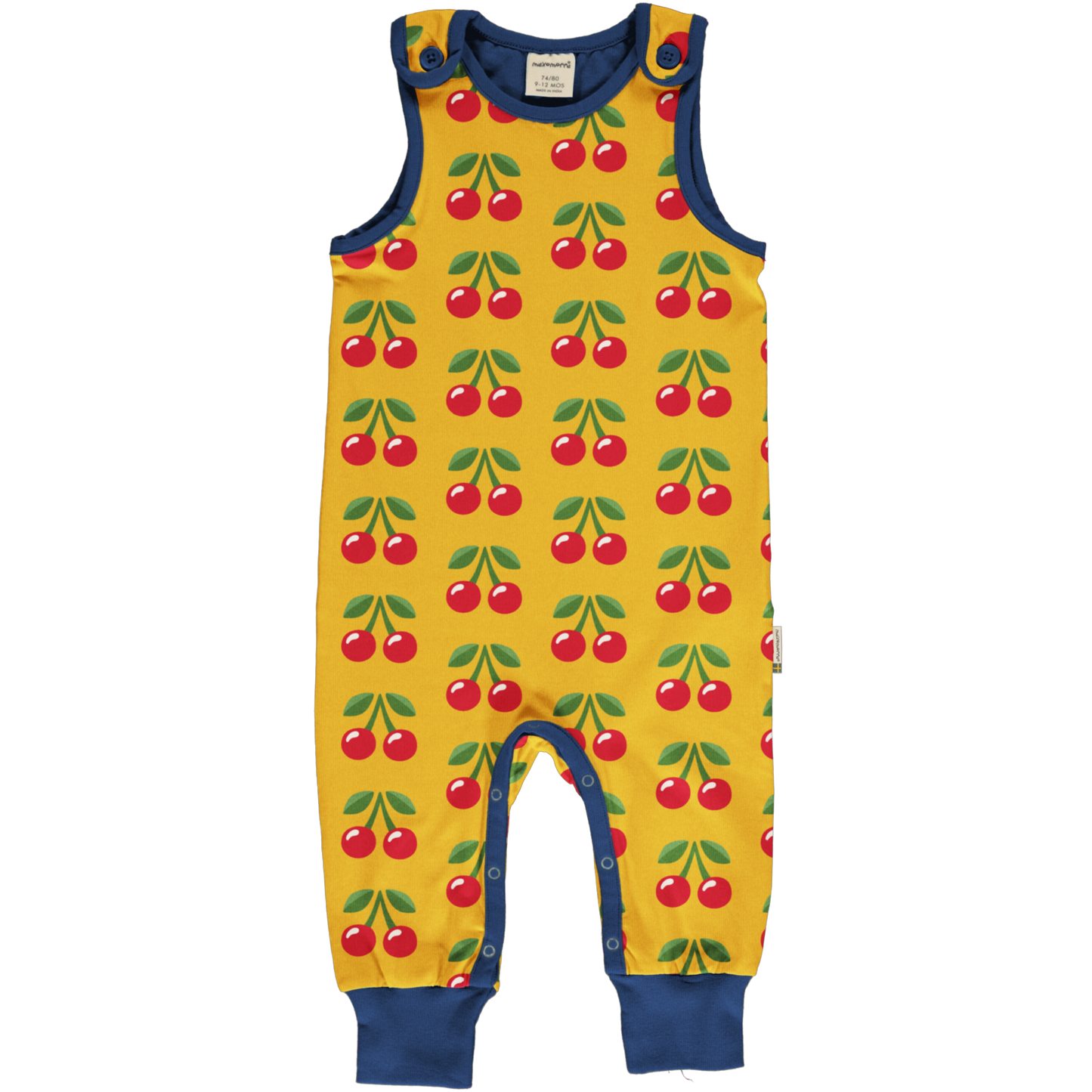 Maxomorra Playsuit- Cherry