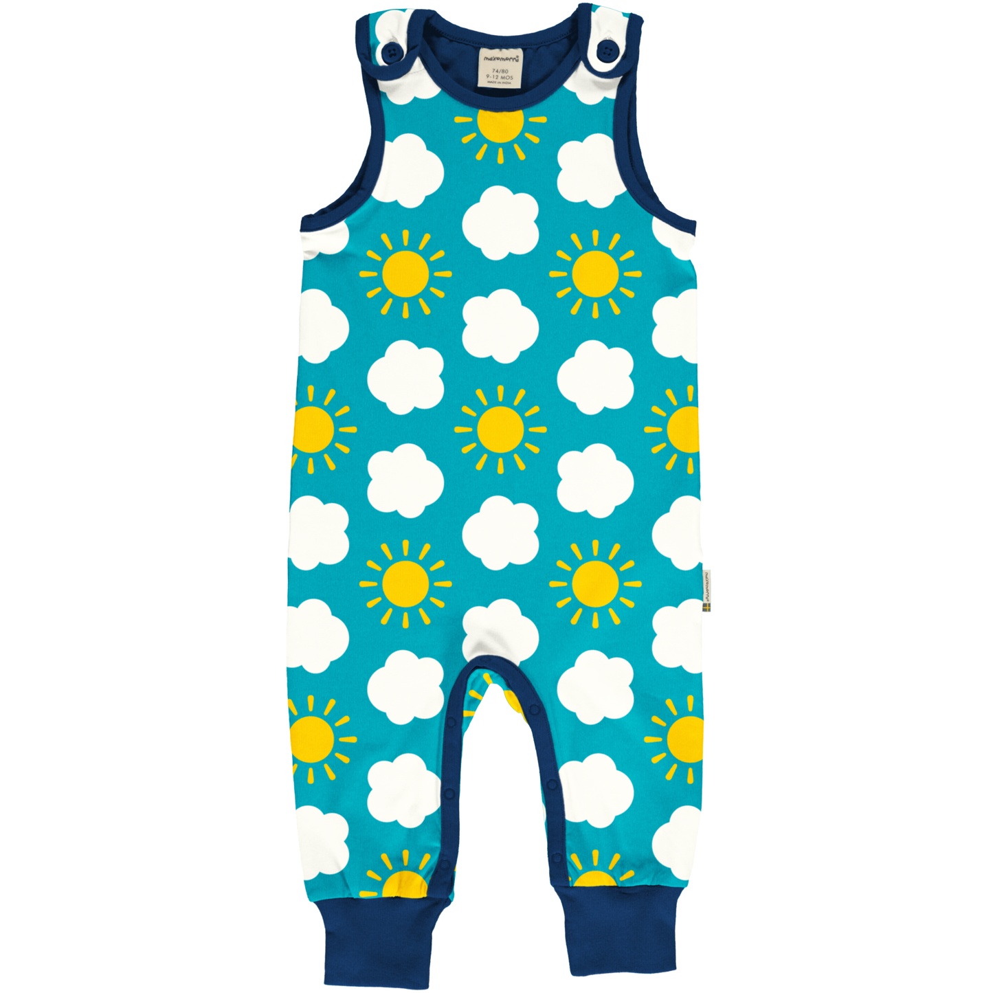 Maxomorra Playsuit- Sky