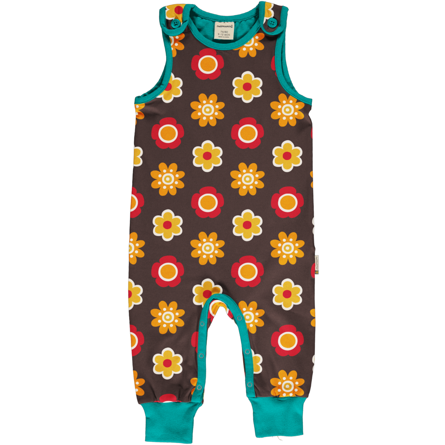 Maxomorra Playsuit - Flower