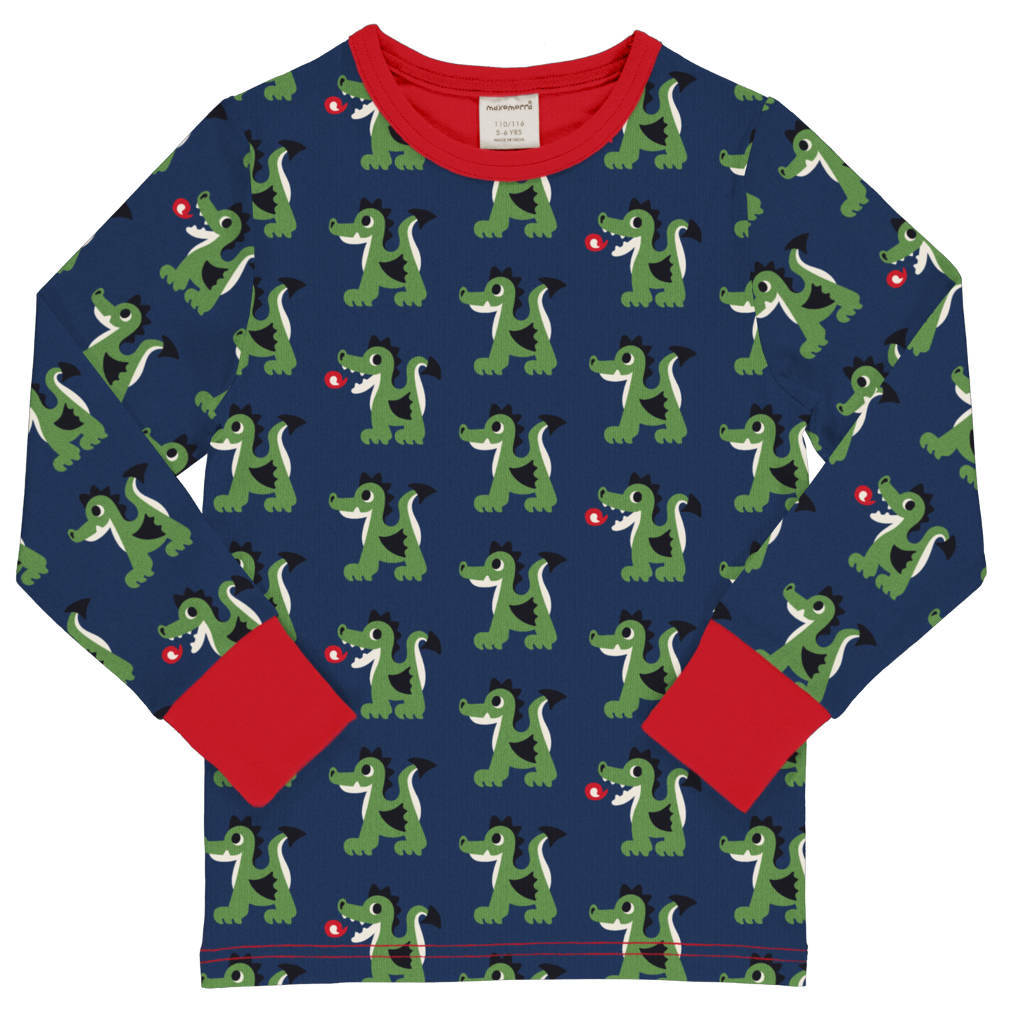 Maxomorra Top LS - Dragon