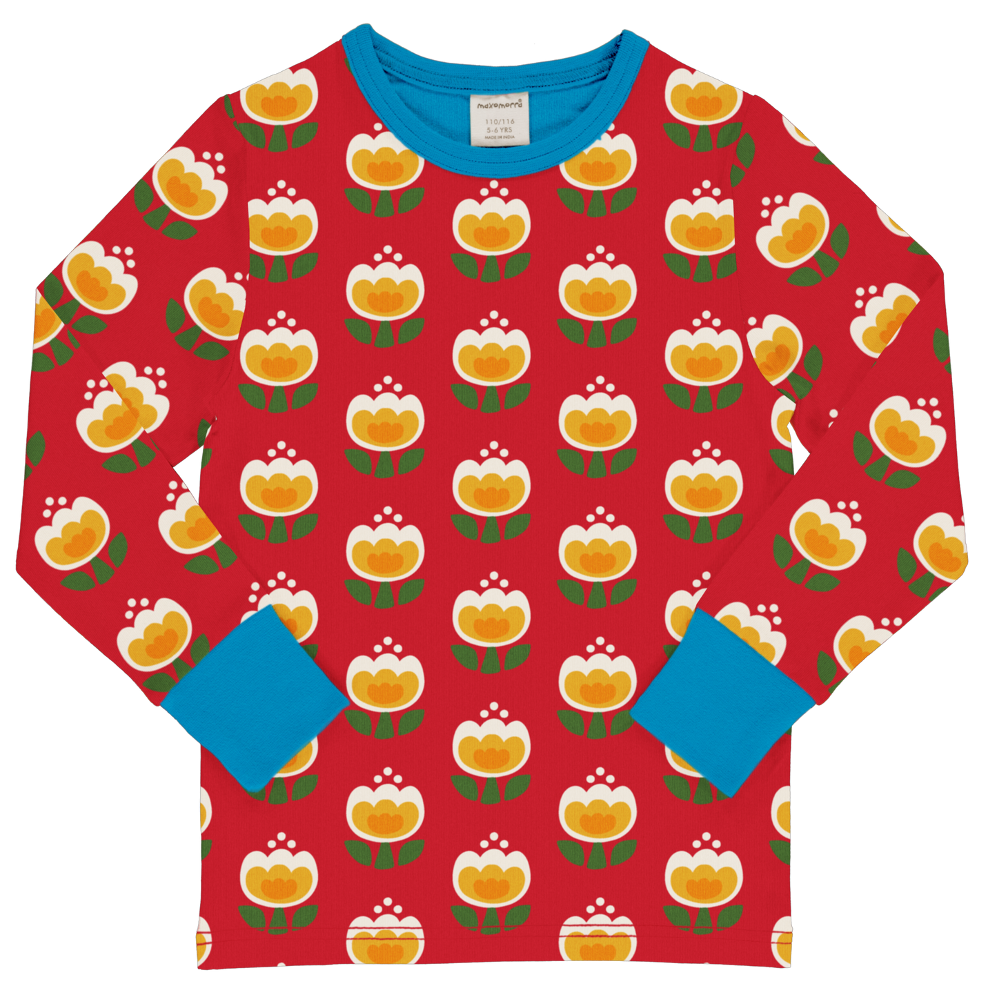 Maxomorra LS Top - Tulip