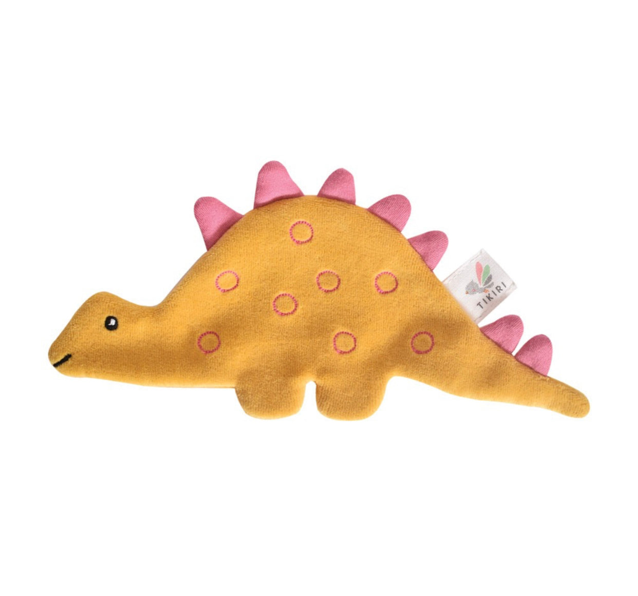 Stegosaurus Scrunchie Crinkle Comfort Toy