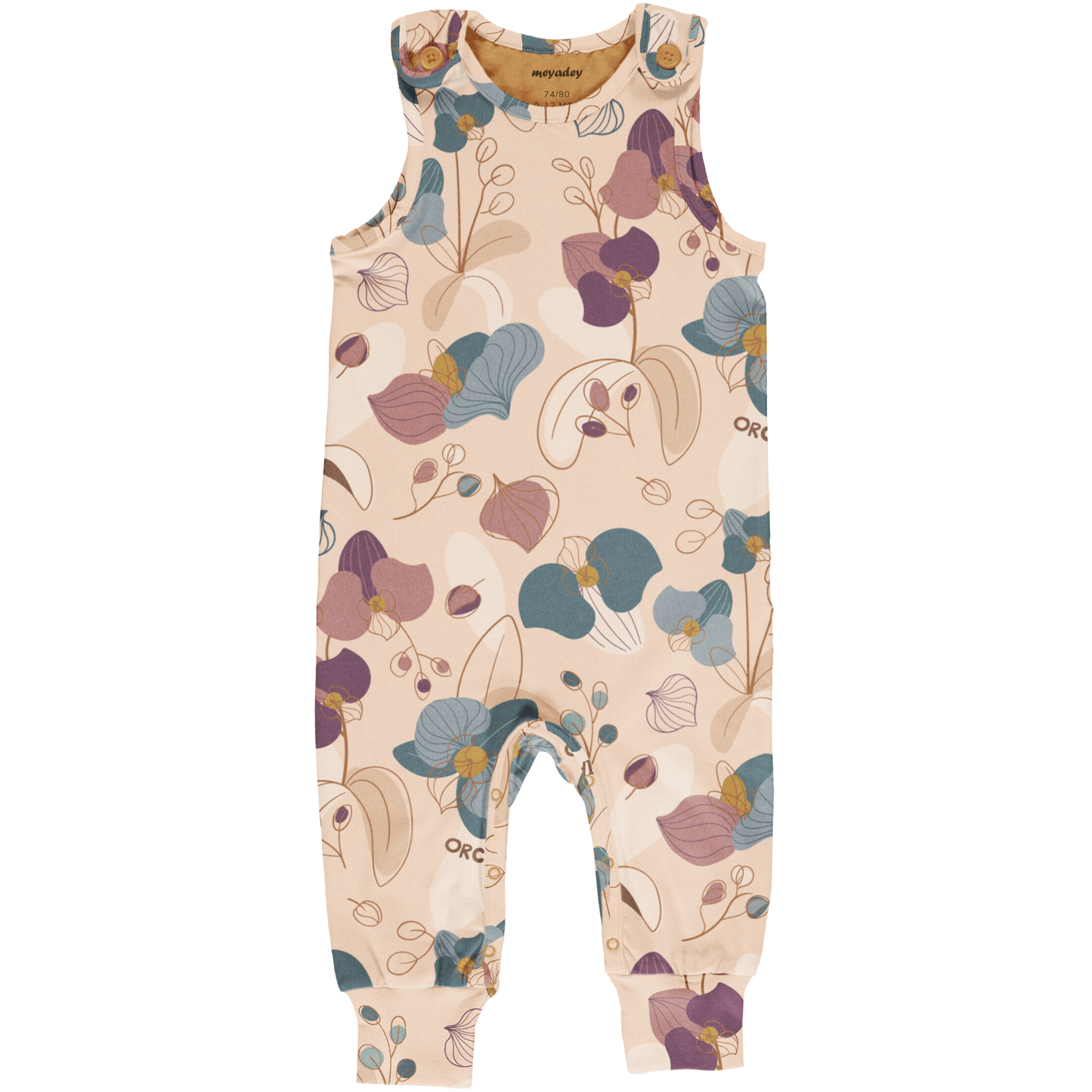 Meyaday Playsuit -Tropical Orchid