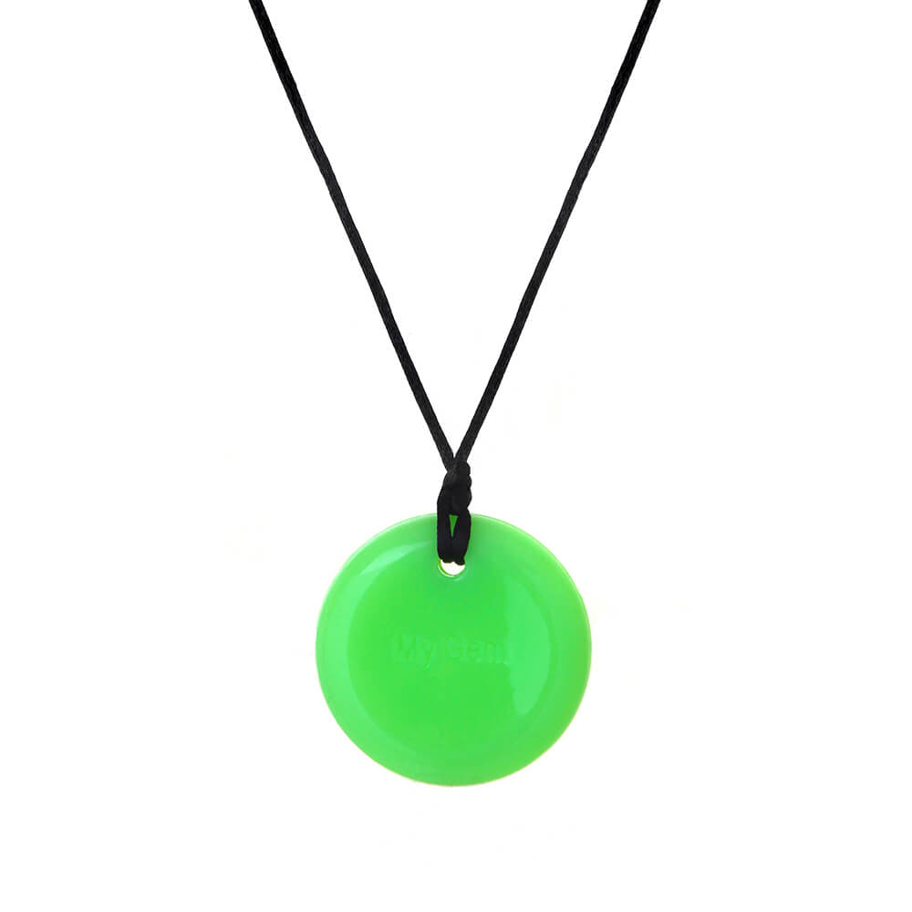 Button Necklace (GLOW IN THE DARK) - Tough Chewie