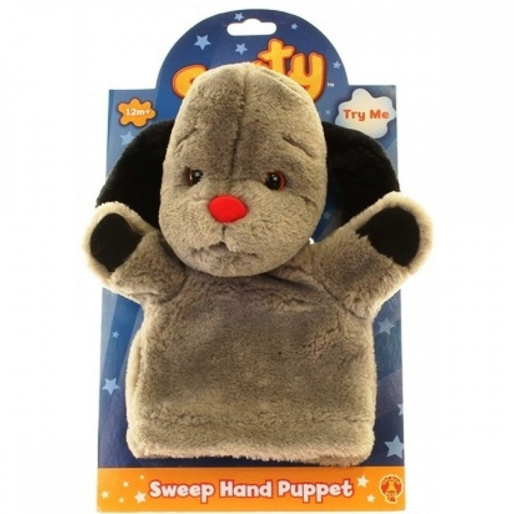 Sweep Hand Puppet Wooden, Sensory and Softplay Ltd