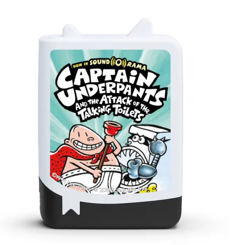 Captain Underpants and the Attack of the Talking Toilets Dav Pilkey Tonie