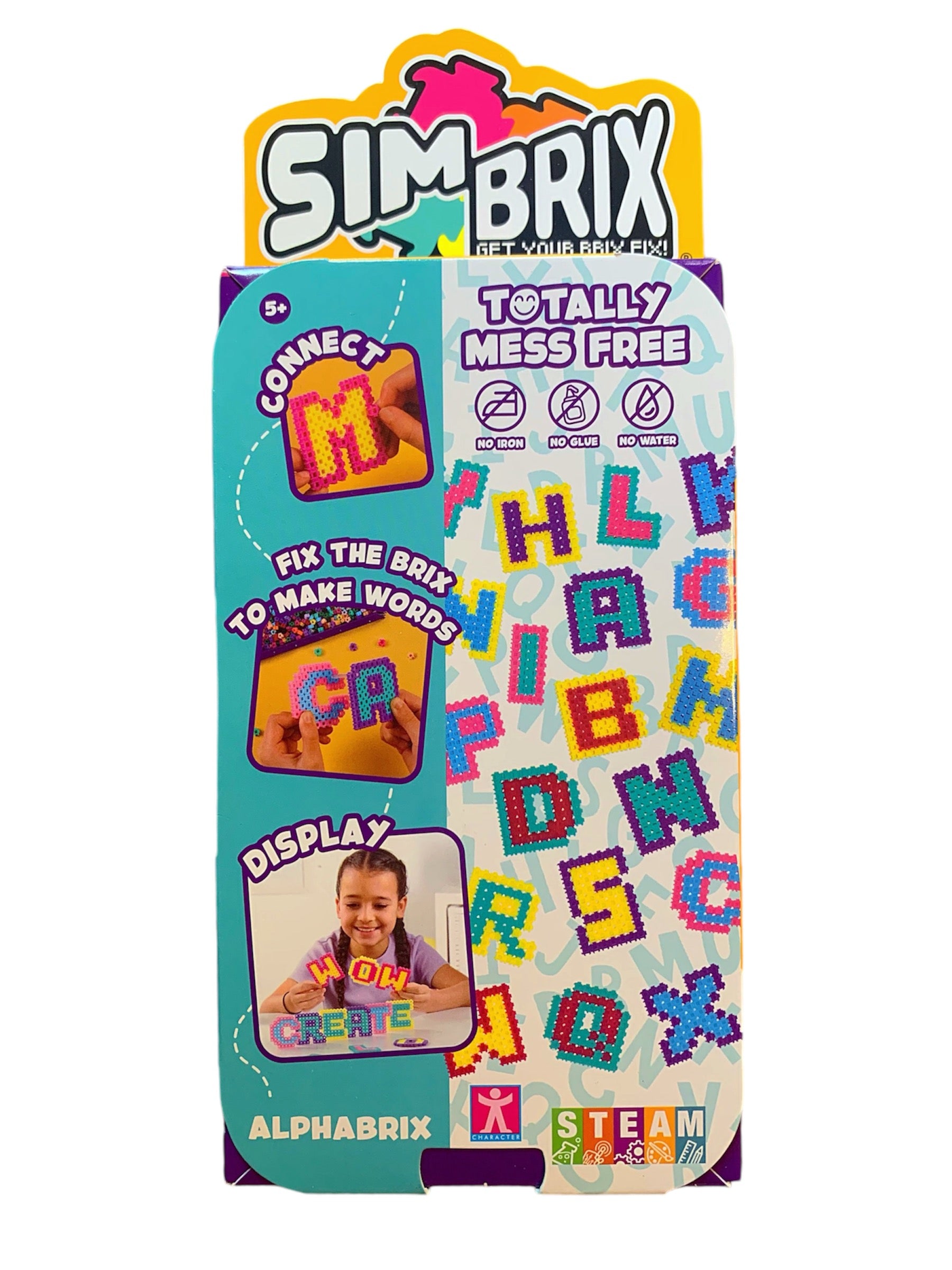 Sim Brix Alphabrix Set – Wooden, Sensory and Softplay Ltd