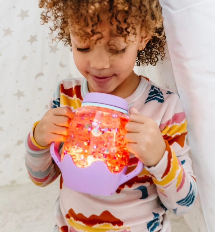 Sensory Glow Pals Play Jar