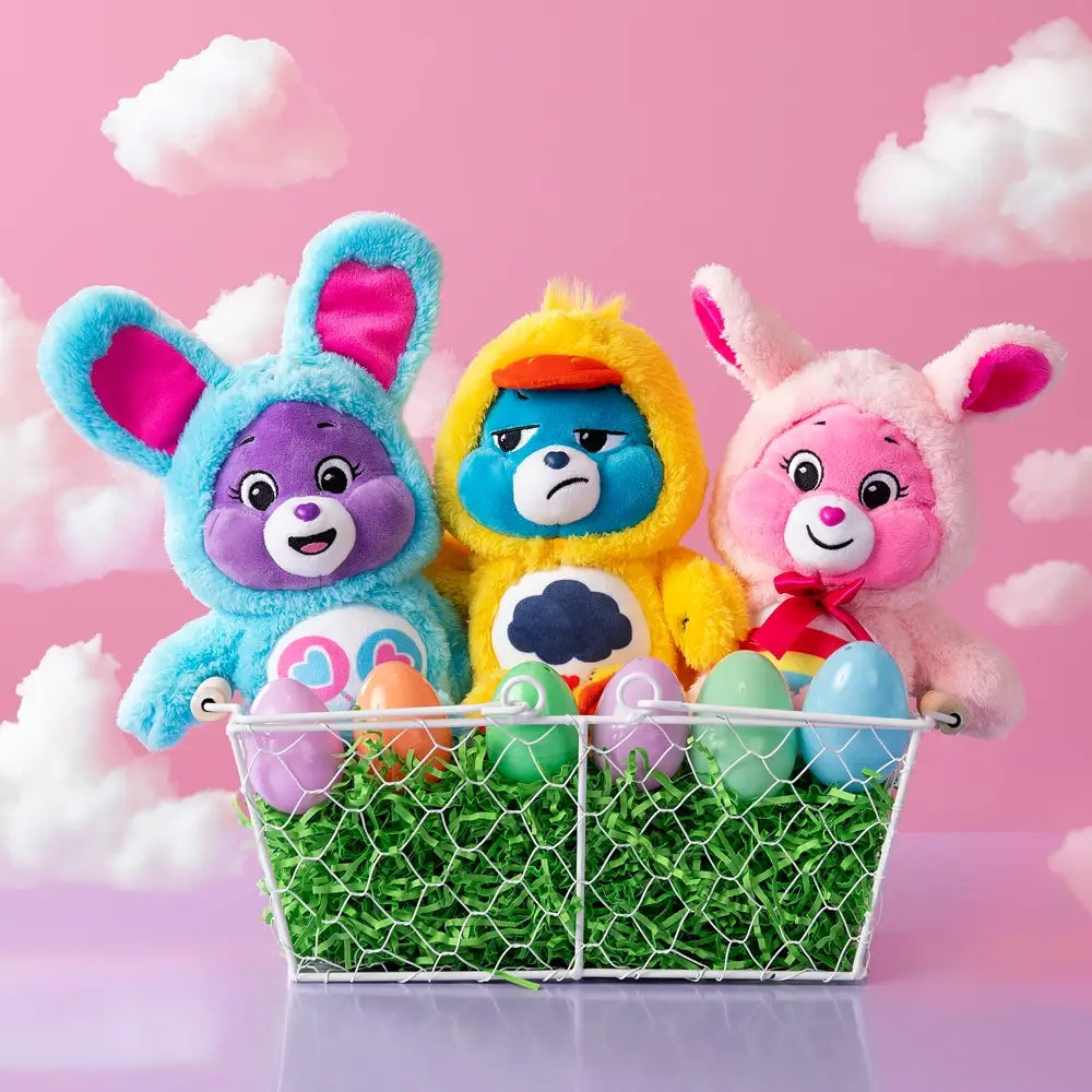 Care Bears Hoodie Fun Size Plush Easter Tray 22cm