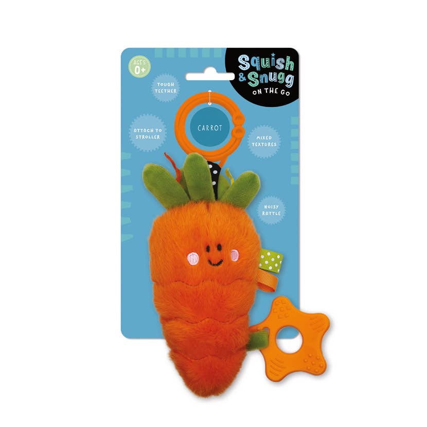 Squish and Snugg On The Go Carrot