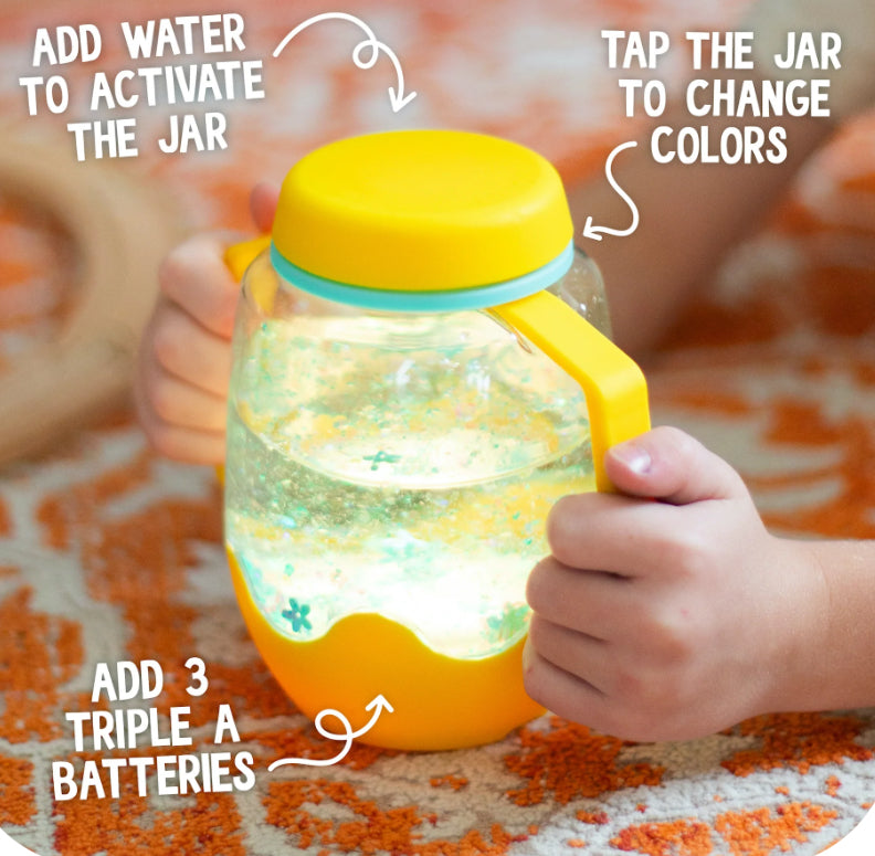 Sensory Glow Pals Play Jar