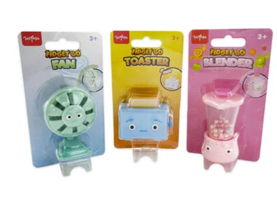 On the go appliance fidget toys