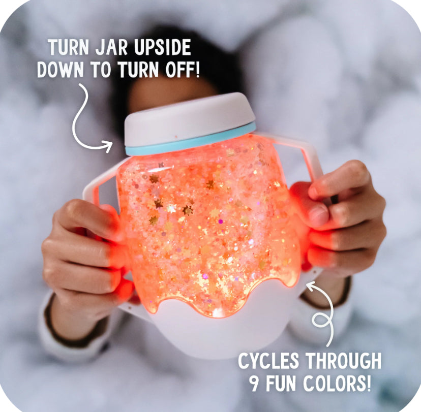 Sensory Glow Pals Play Jar