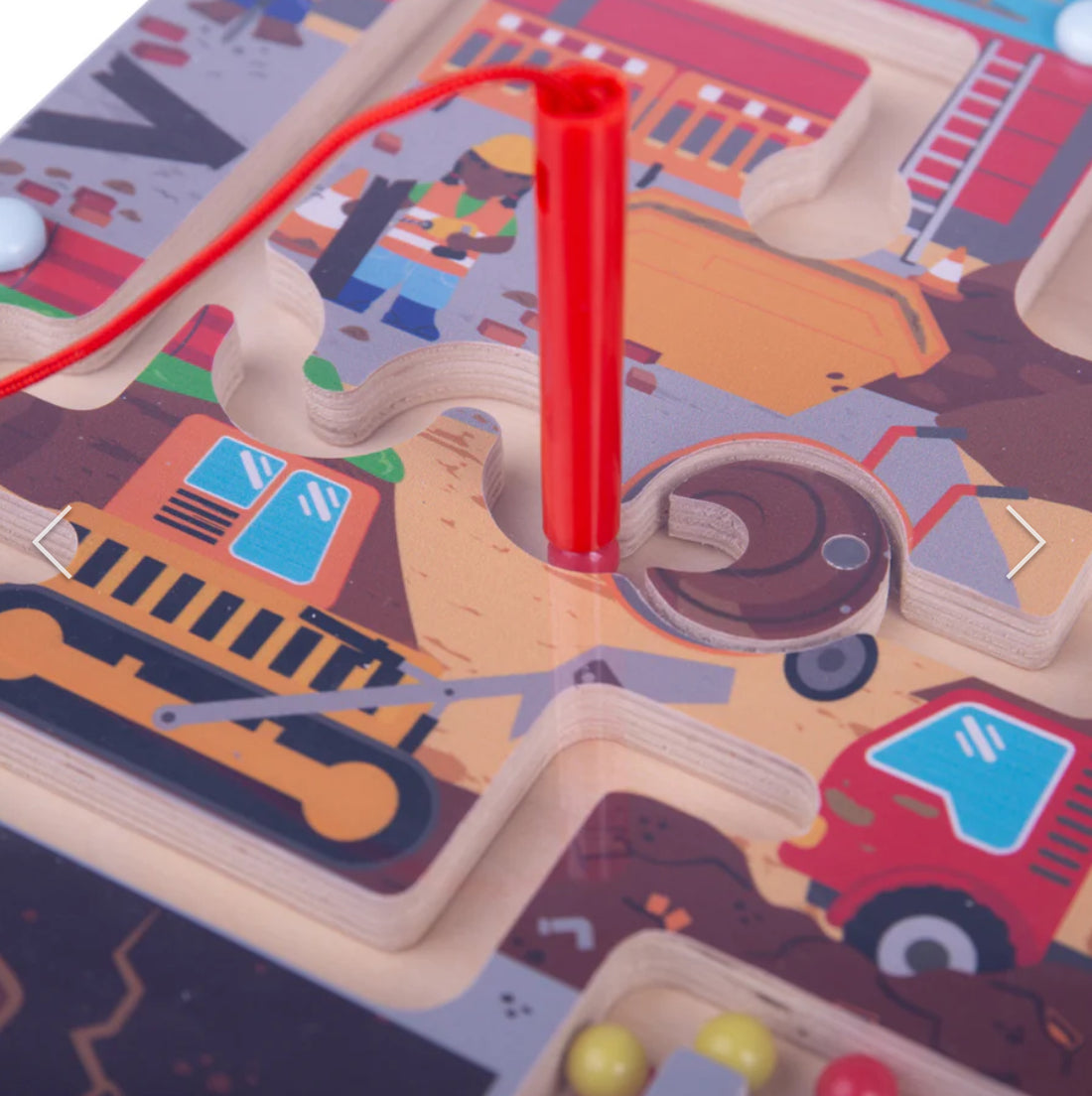 Bigjigs Magnetic Construction Puzzle Maze