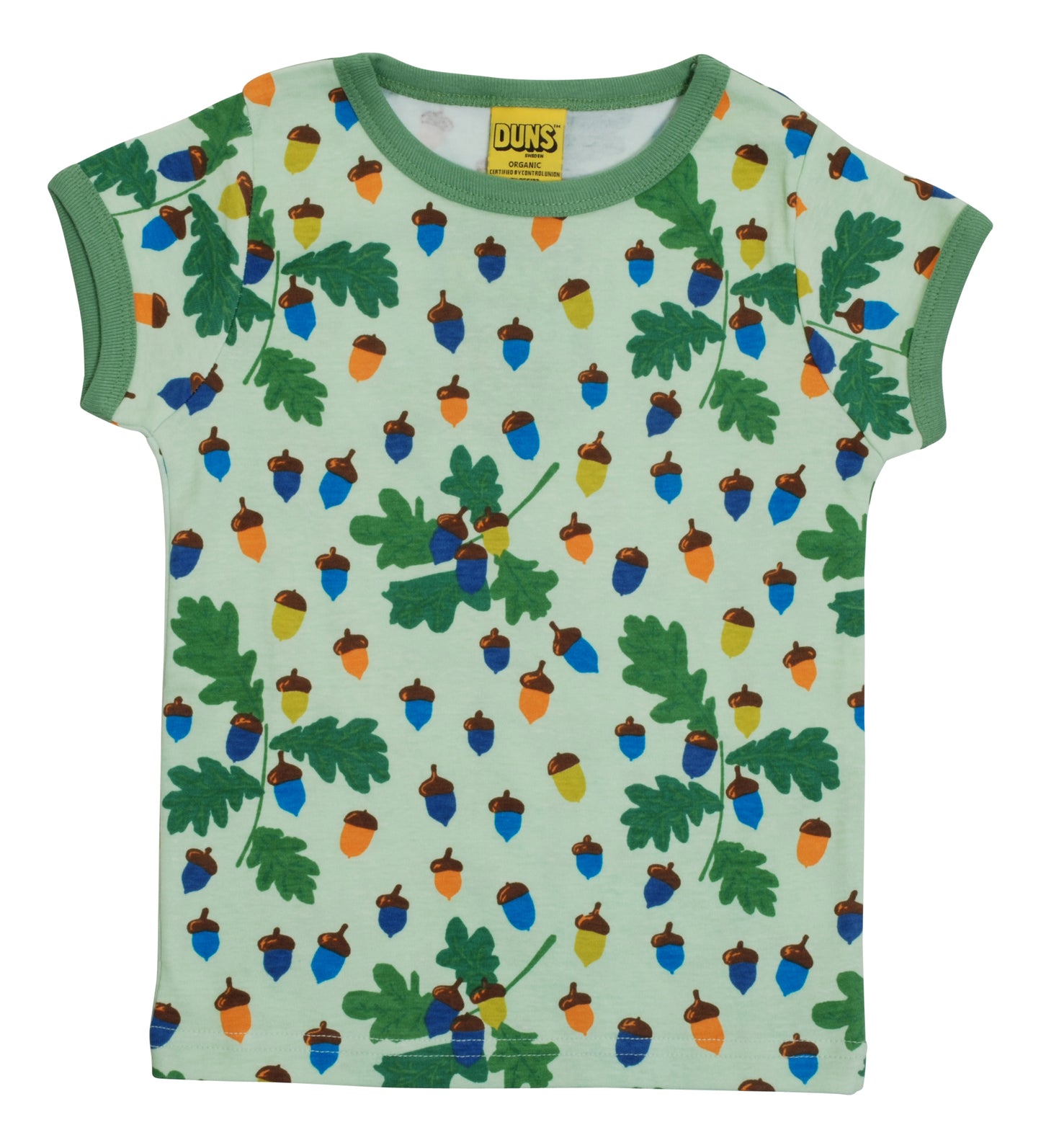 Duns- Short Sleeve Top- Acorns Green