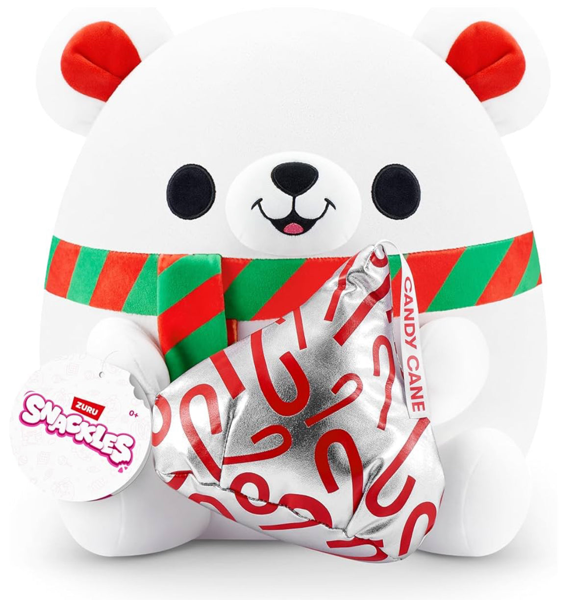 Snackles Christmas 35cm Polar Bear (Kisses)