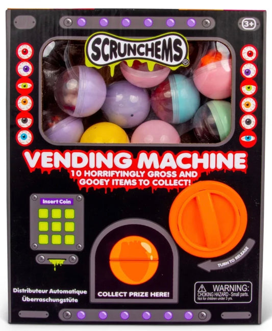 Scrunchems Halloween Vending Machine