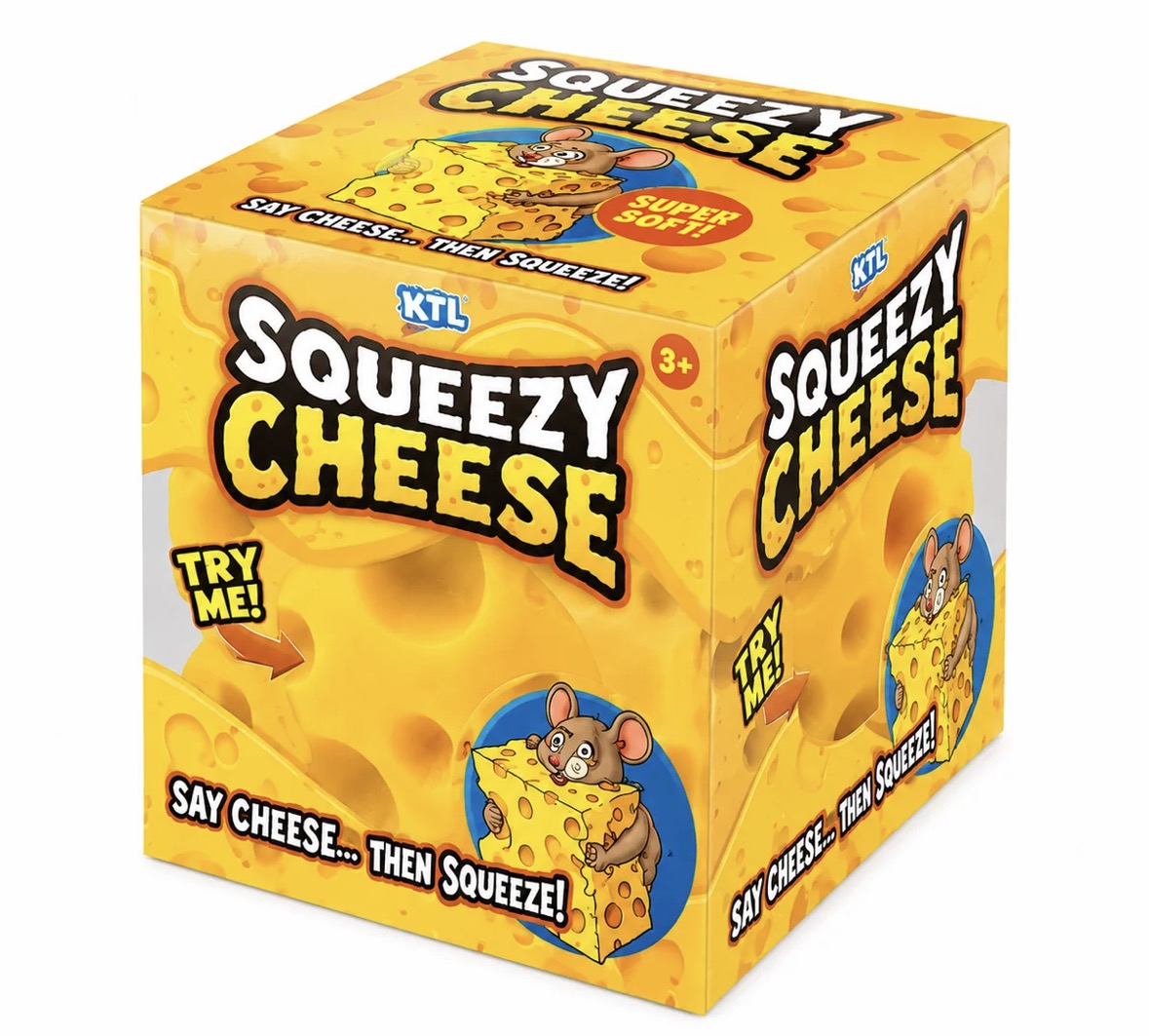 KTL Viral Dough Filled Cheese Squishy