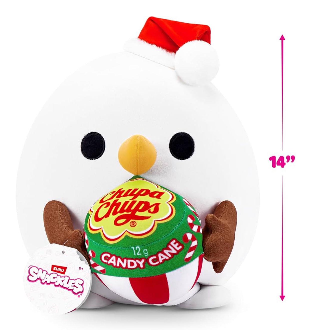 Snackles Christmas 35cm Snowman (Chupachups)