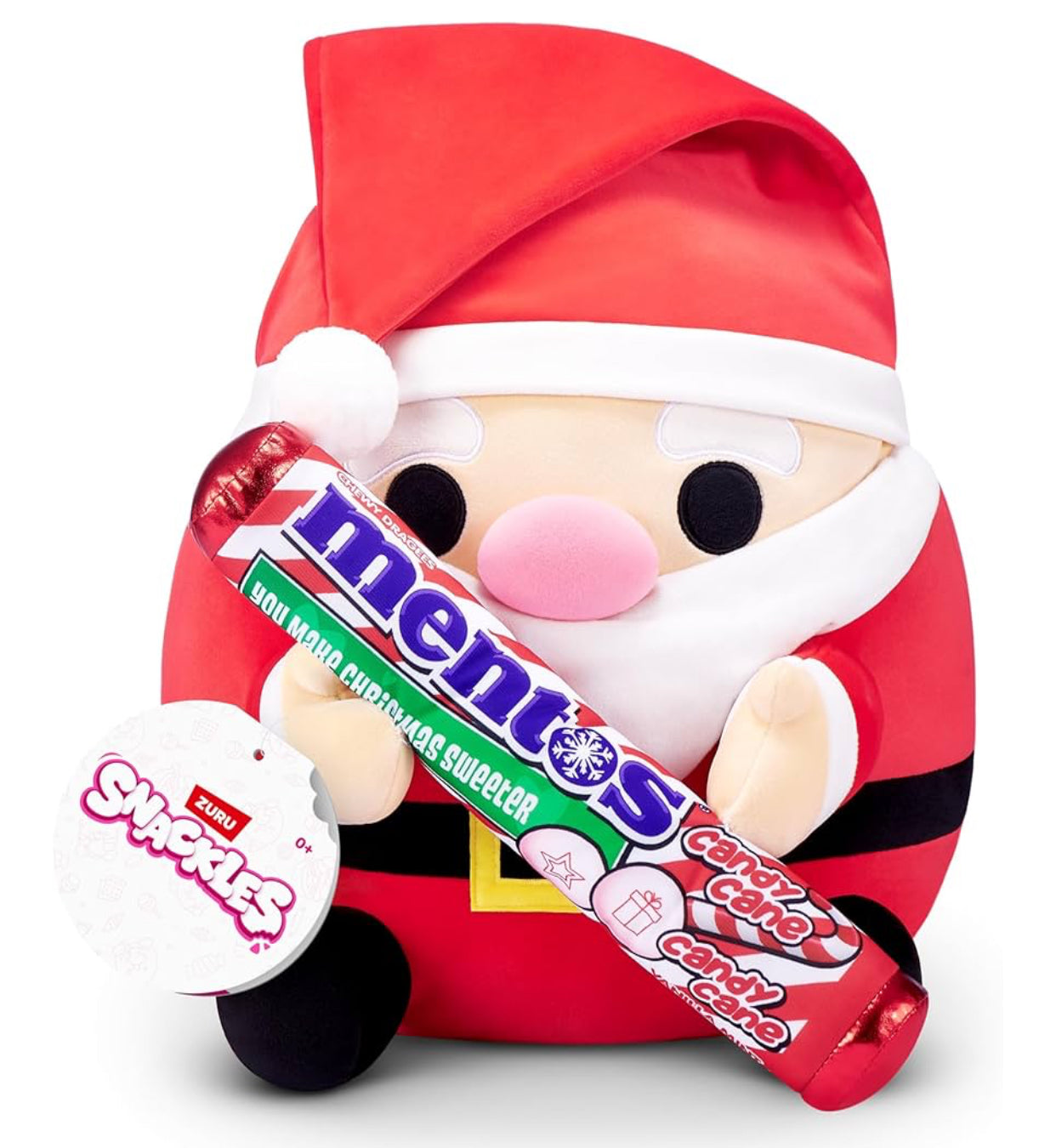 Snackles Christmas 35cm Santa Claus (Mentos)