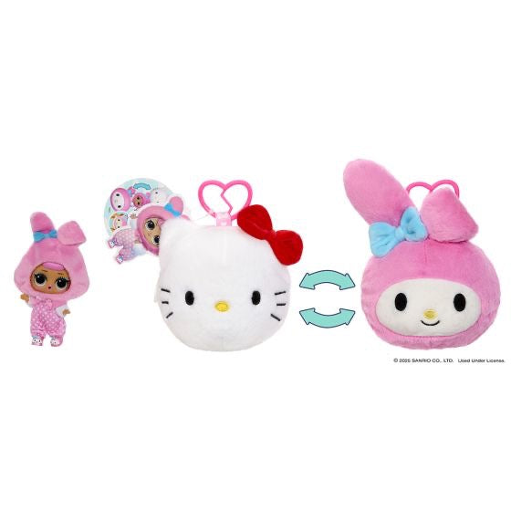 L.O.L. Surprise! Loves Hello Kitty Reversible Plush Assortment