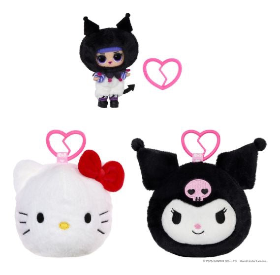 L.O.L. Surprise! Loves Hello Kitty Reversible Plush Assortment