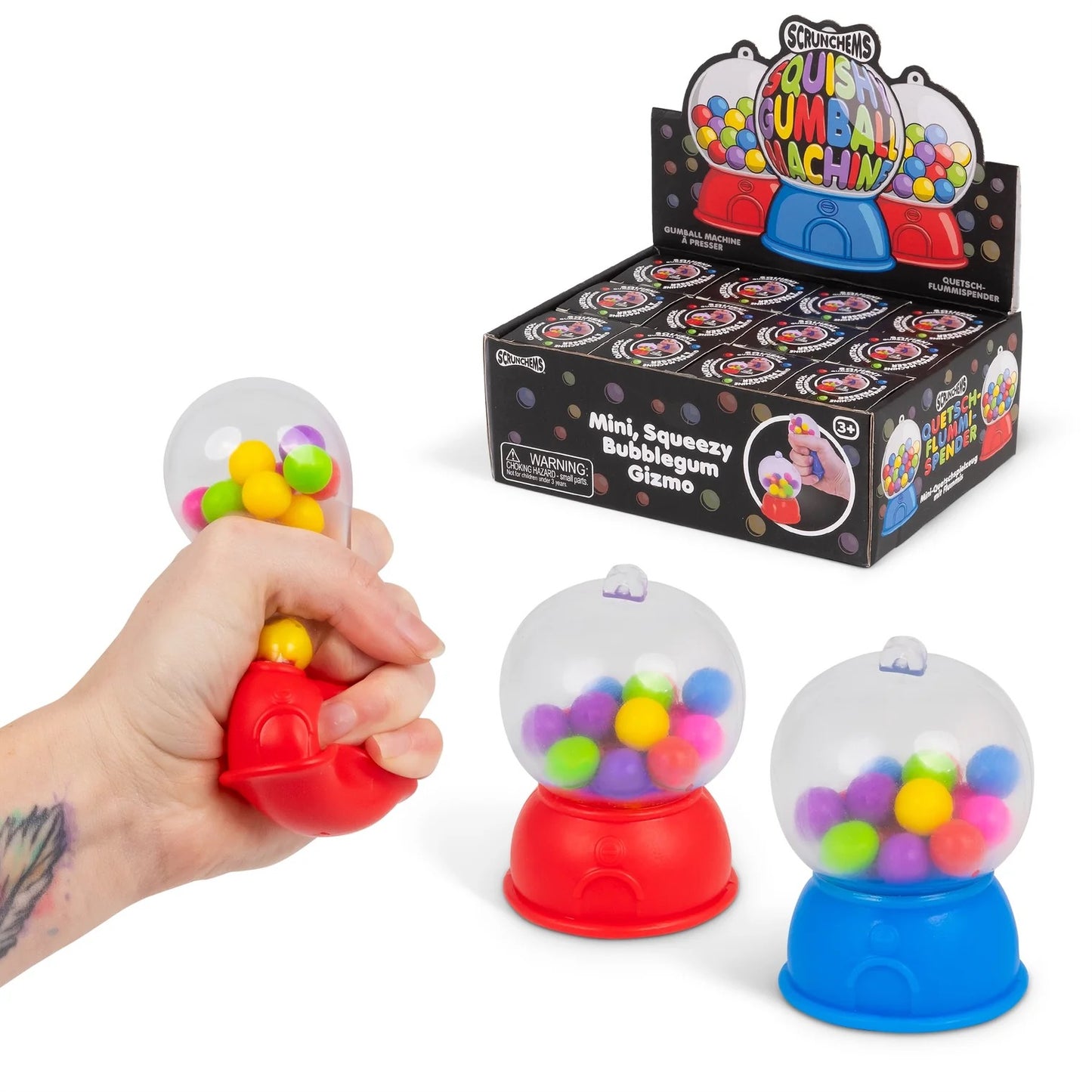 Scrunchems Squishy Gumball Machine