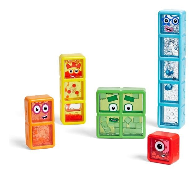 Numberblocks 1-5 Sensory Tubes