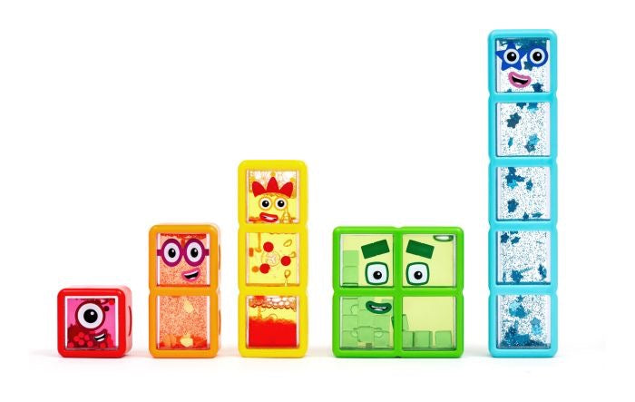 Numberblocks 1-5 Sensory Tubes
