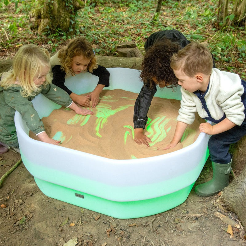 Discovery Glow Tuff Table – Wooden, Sensory and Softplay Ltd