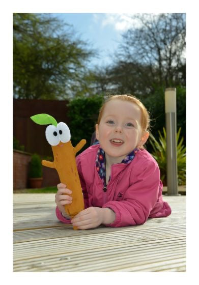 Hey Duggee Singing Sticky Stick Stick Soft Toy