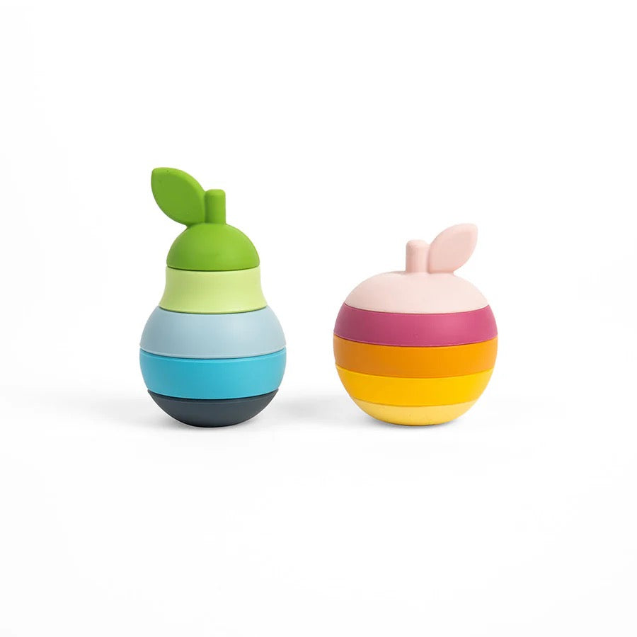 Silicone Stacking Apple & Pear