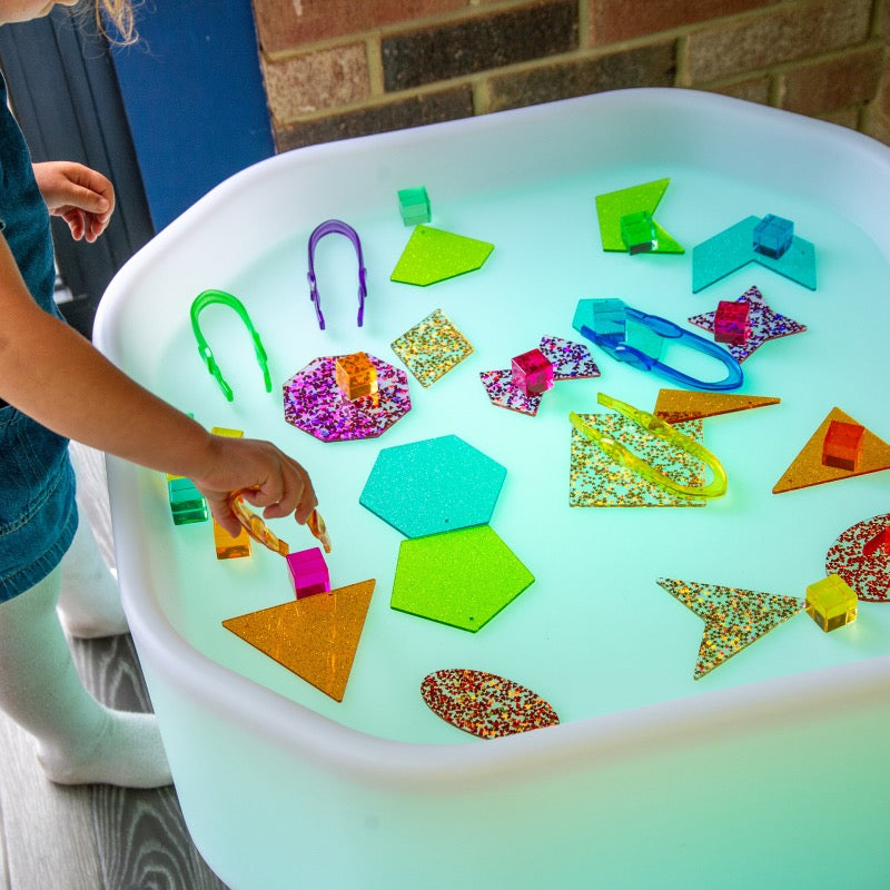 Tuff Mini Table Discovery Glow Mini Tuff Table – Wooden, Sensory and Softplay Ltd